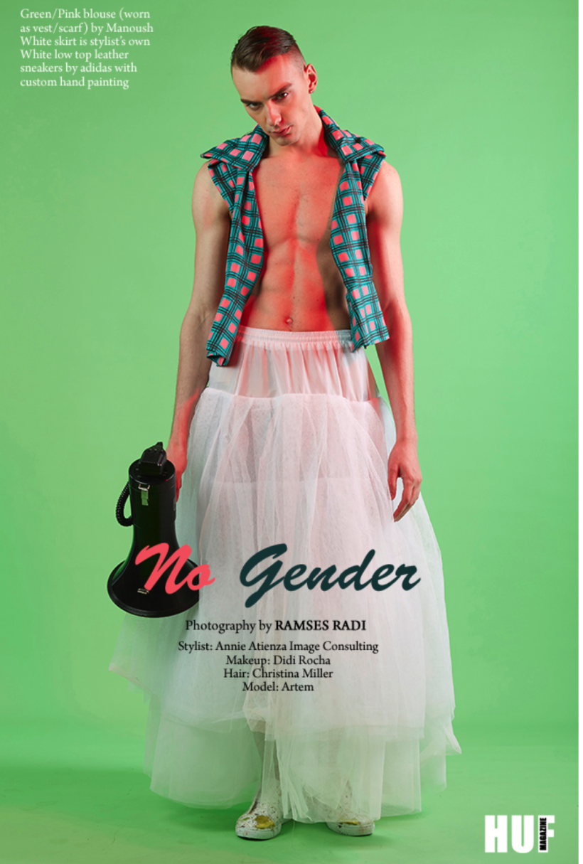¨No Gender¨ for HUF Magazine ´17 4