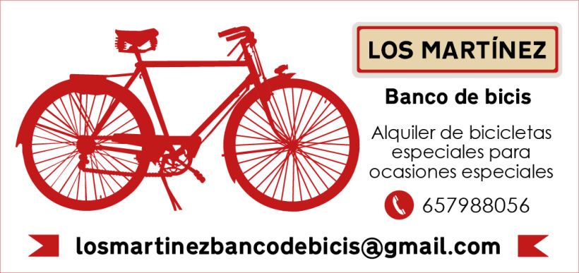 Los Martínez Banco de bicis: Identidad 3