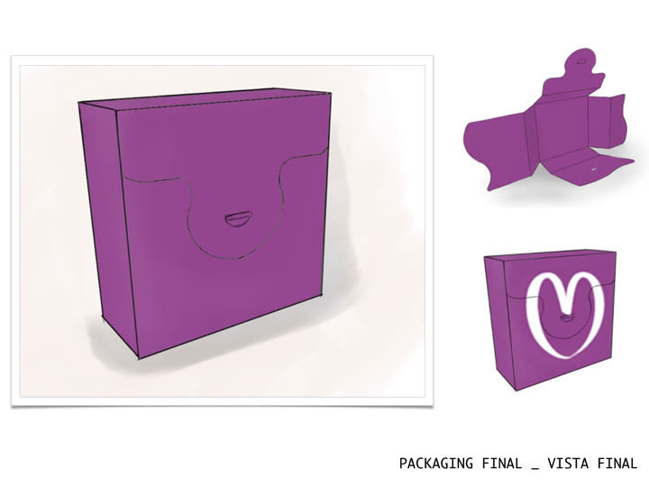 PACKAGING SAMPLE PACK _ Diseño de un packaging para unas compresas de promoción -1