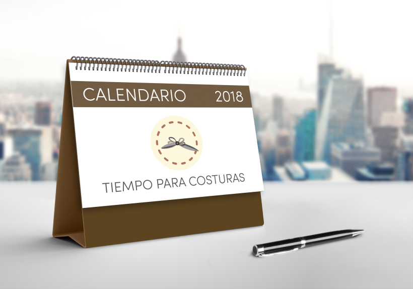 Calendario 2018. Tiempo para costuras 0