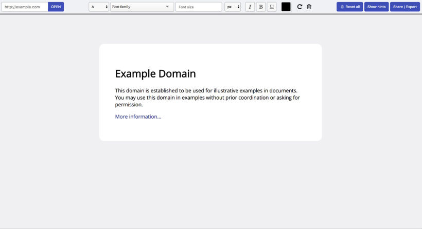 Fonfit: un simulador de tipografías web 1