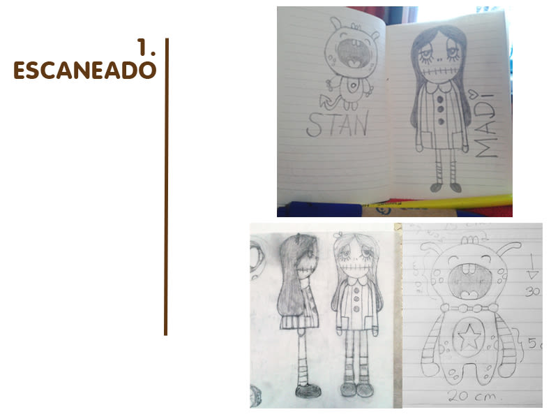 Madi & Stan, Mi Proyecto del curso: Crea un Art Toy 0