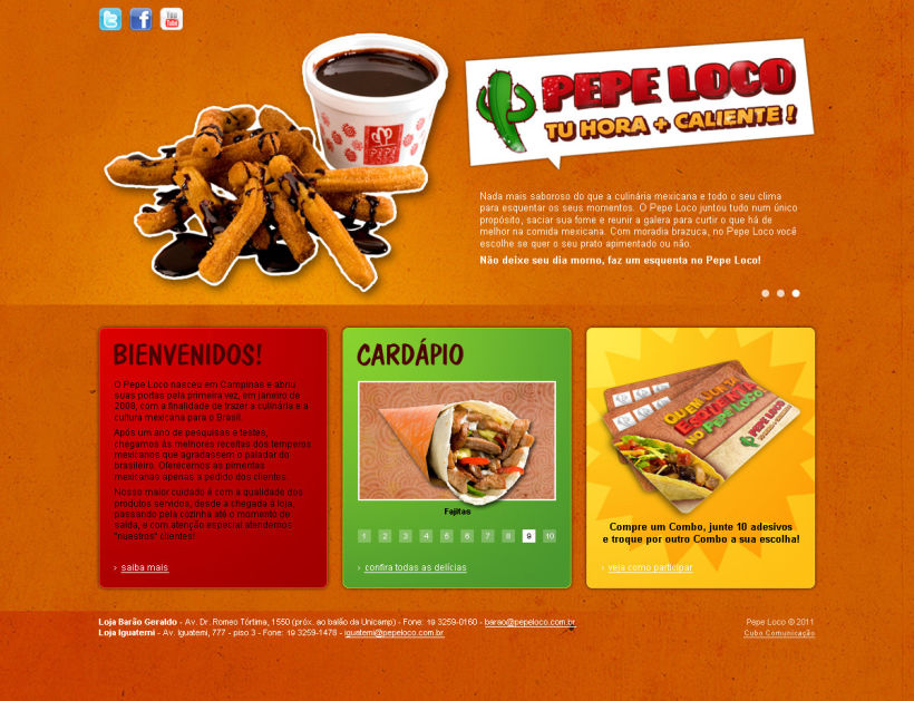 Website "Pepe Loco" 1