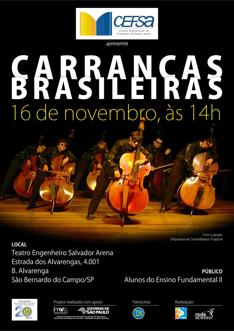 Poster "Carrancas Brasileiras" -1