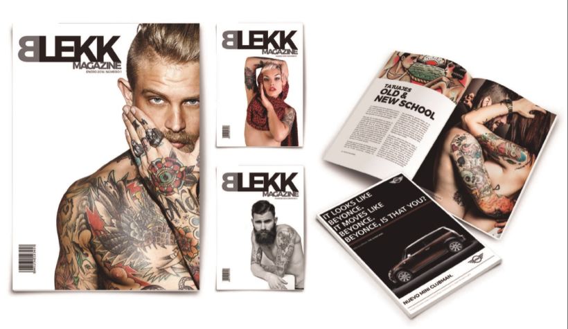 Revista de tatuajes Blekk -1