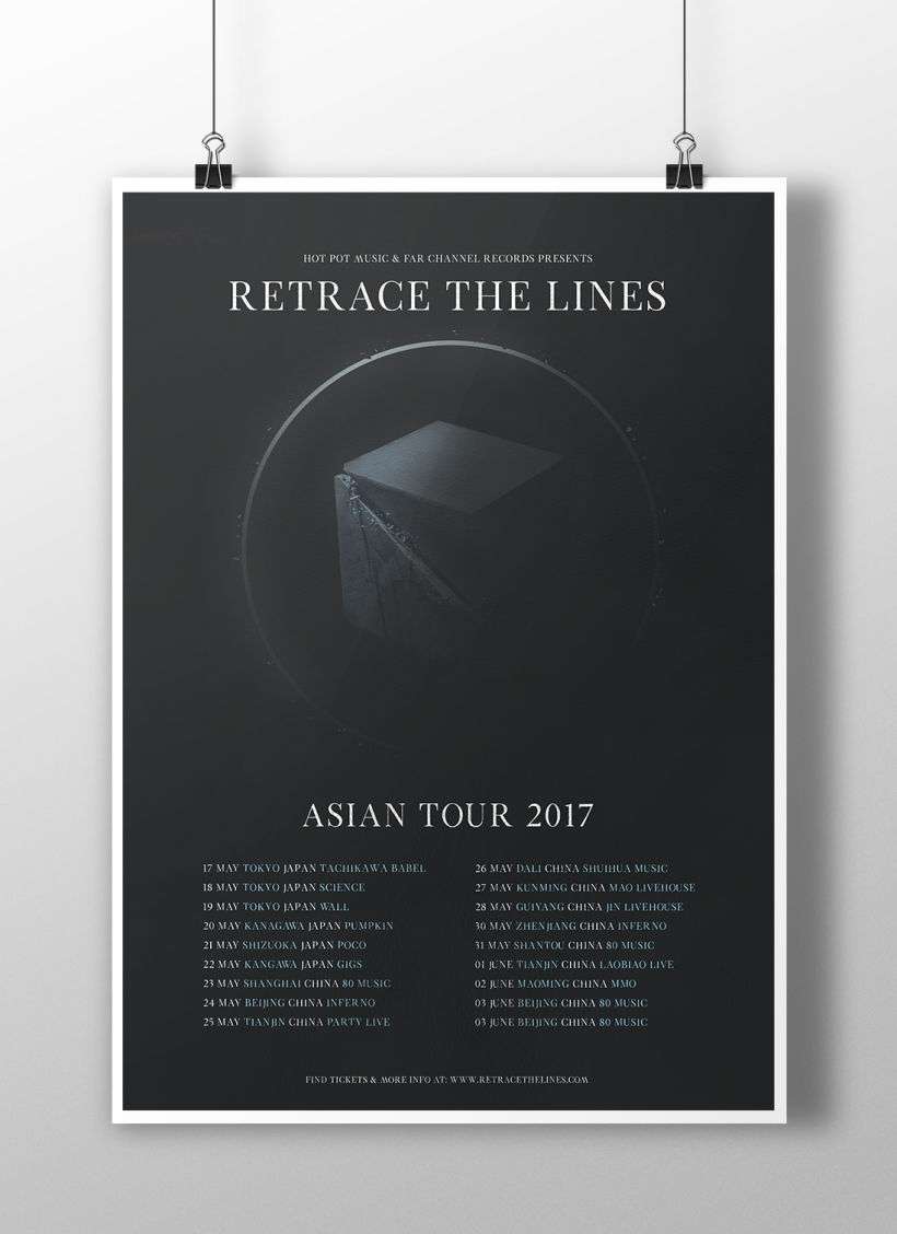 Retrace The Lines Asian Tour 2017 0