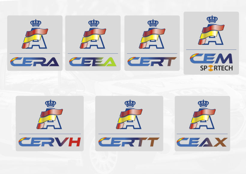 RFEDA (real federación española de automovilismo) nuevos logos -1