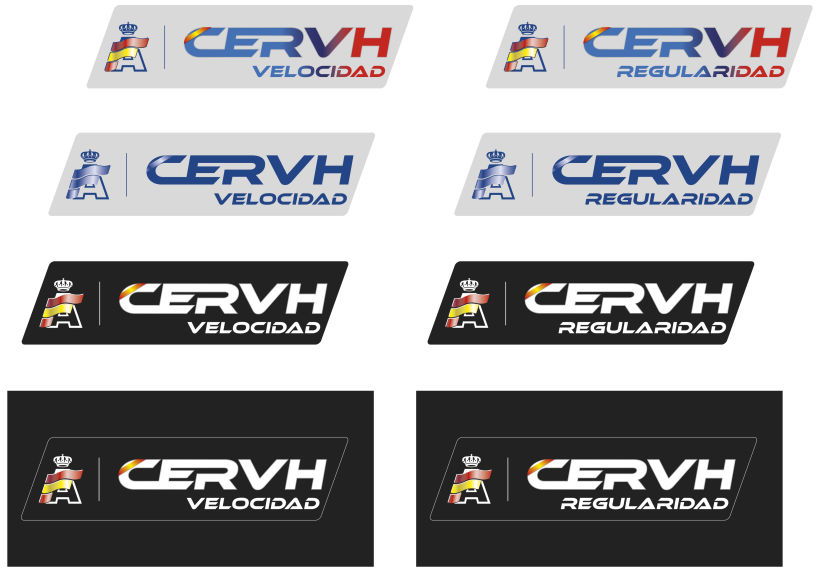 RFEDA (real federación española de automovilismo) nuevos logos 2