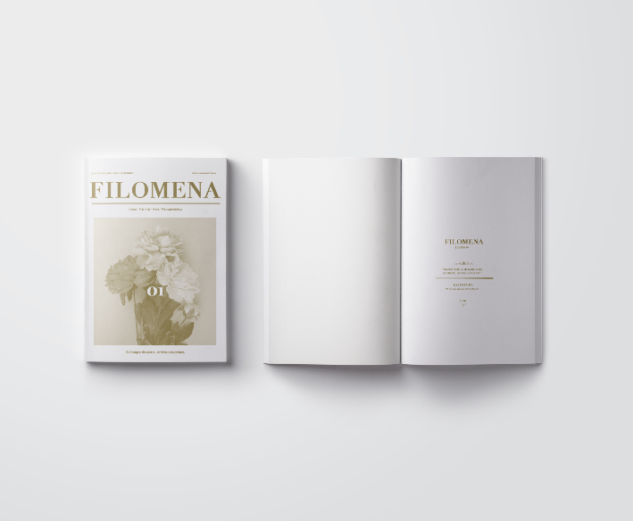 Mi Proyecto del curso: Introducción al Diseño Editorial/ Filomena -1