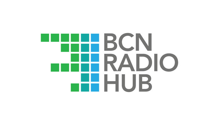 Diseño logotipo BCN RADIO HUB -1