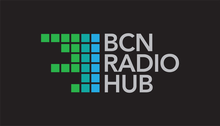 Diseño logotipo BCN RADIO HUB 0