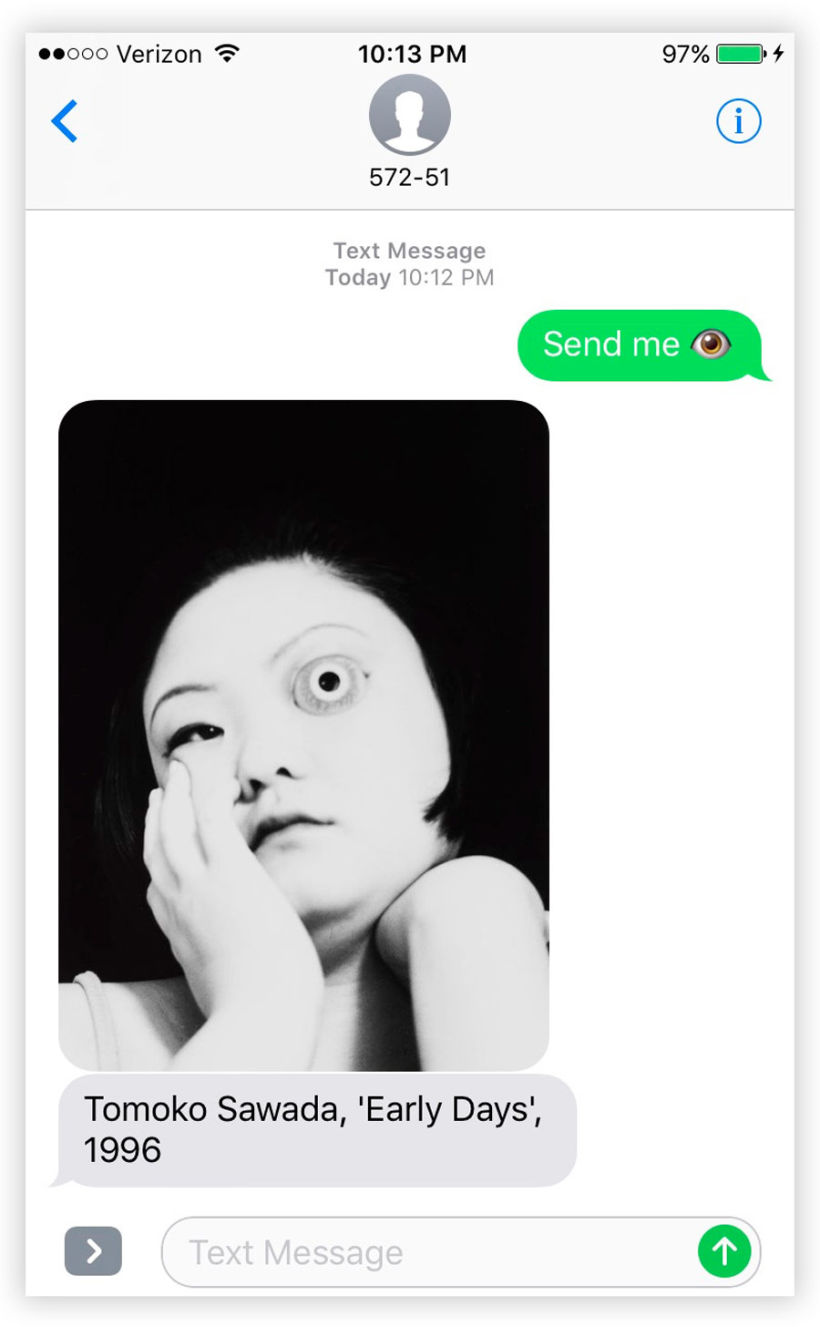 Send Me SFMOMA: arte moderno a cambio de un SMS 1