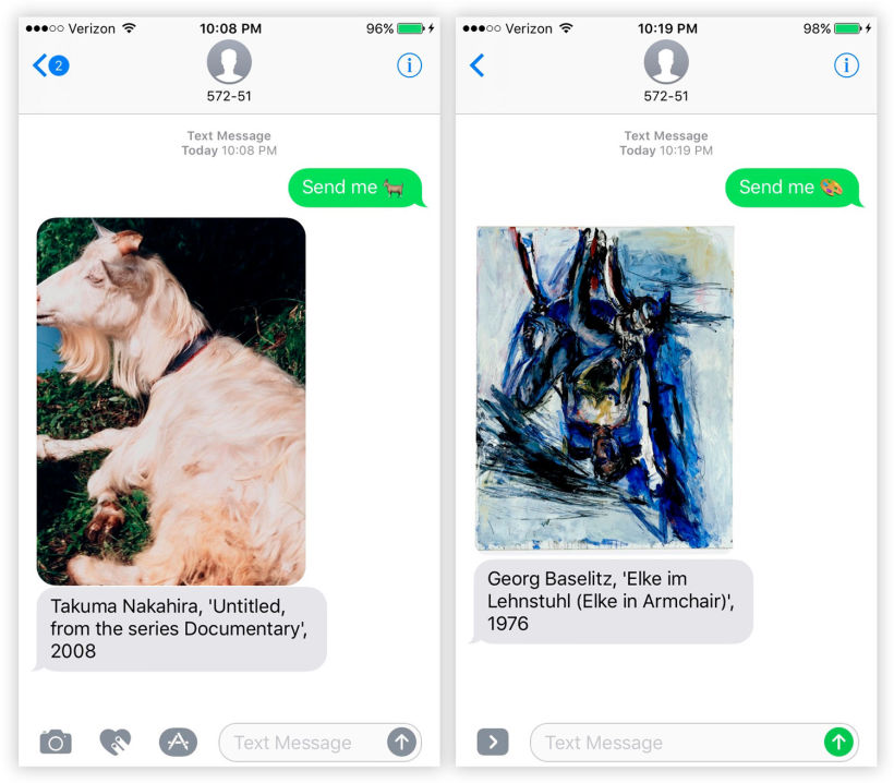 Send Me SFMOMA: arte moderno a cambio de un SMS 6