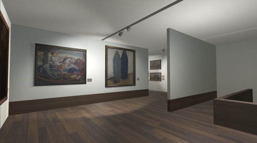 Sala con cuadros Museo San Telmo (Donostia - San Sebastián, España) 0