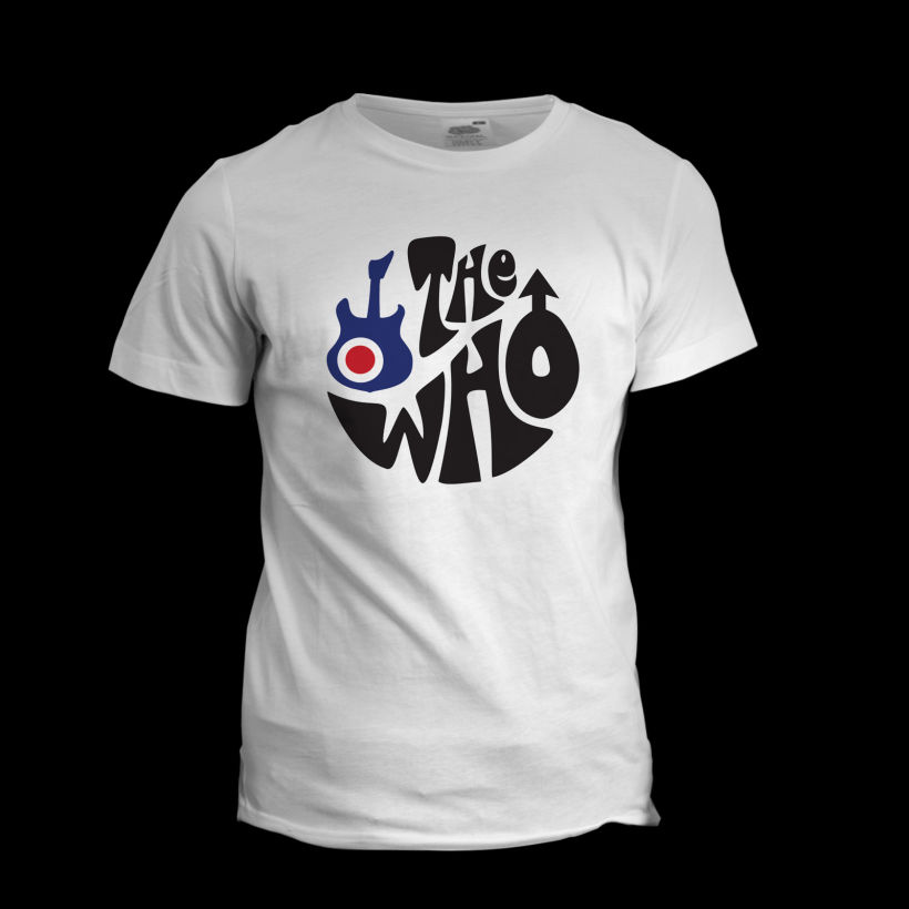 Diseño de camiseta para The Who y Pretty Green en colaboración con Talenthouse 2