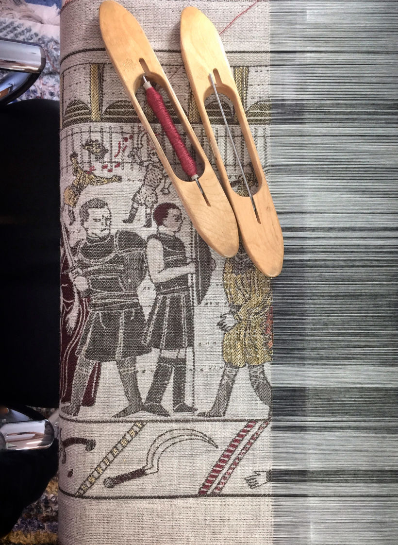 Un tapiz bordado con escenas épicas de Juego de Tronos 6