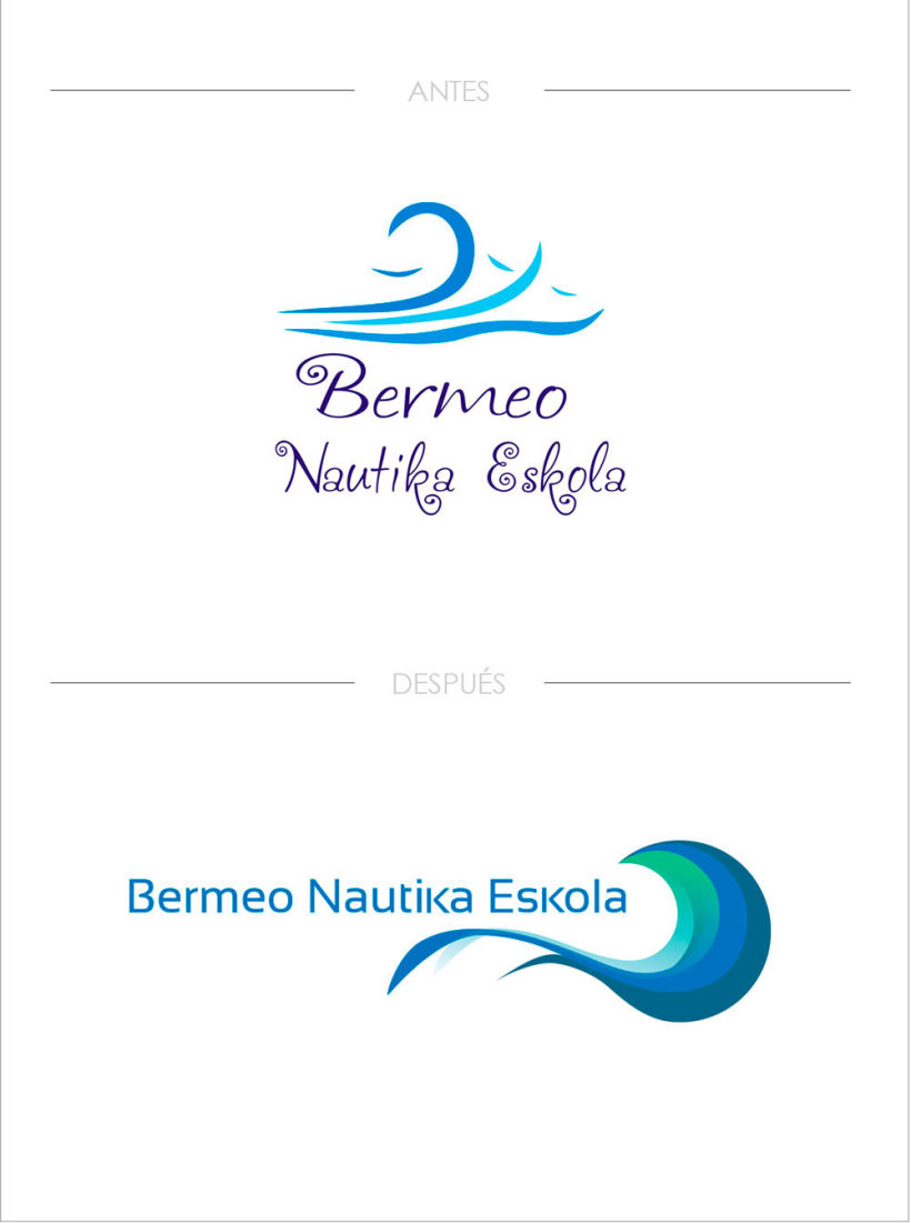 Rediseño de logotipo - Bermeo Nautika Eskola -1
