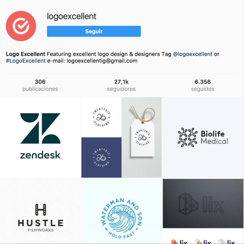 10 perfiles de Instagram para "logo-lovers" 10