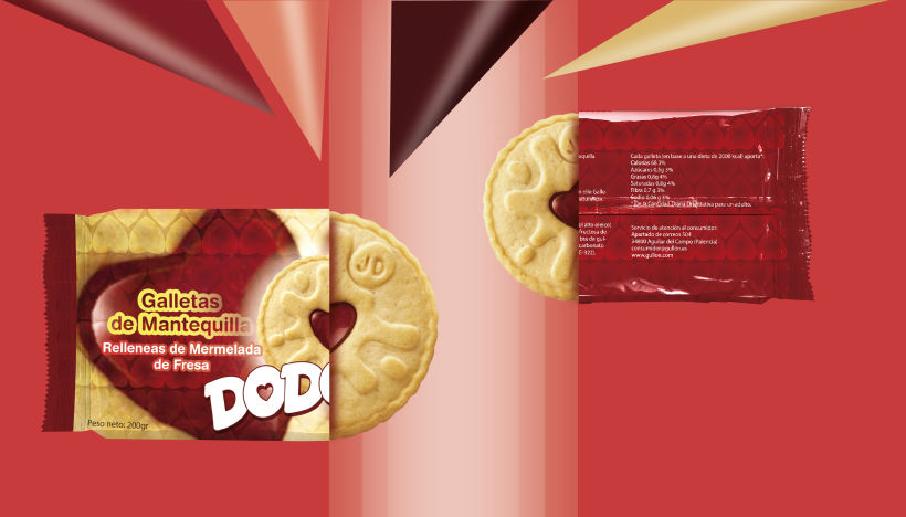 Packaging para marca de galletas -1