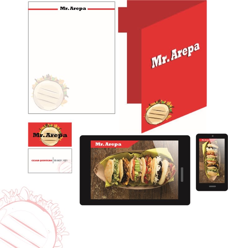 Manual de identidad Mr. Arepa  6