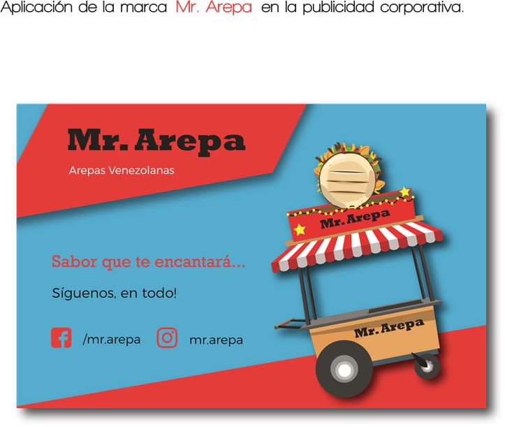 Manual de identidad Mr. Arepa  8