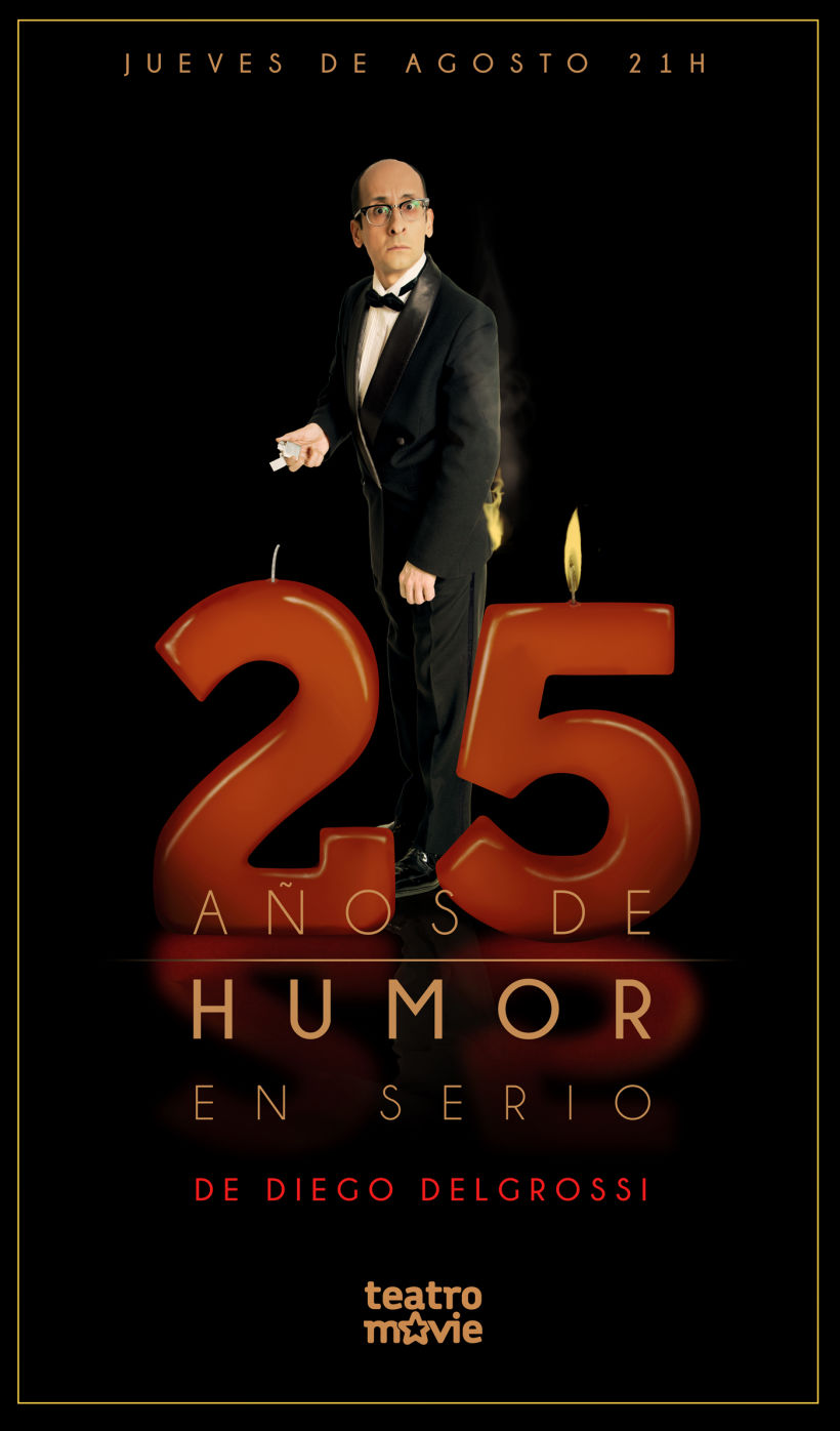 Poster 25 años de humor -1