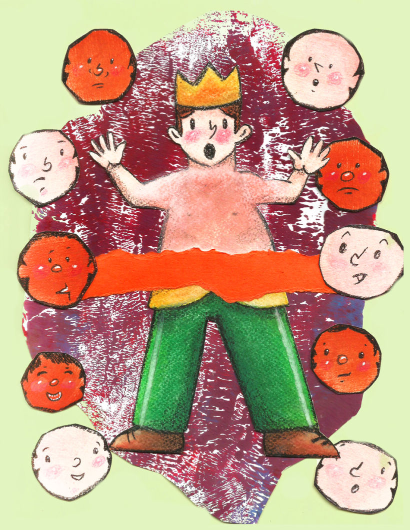 Mi Proyecto del curso: Introducción a la ilustración infantil: "El traje nuevo del emperador" 1