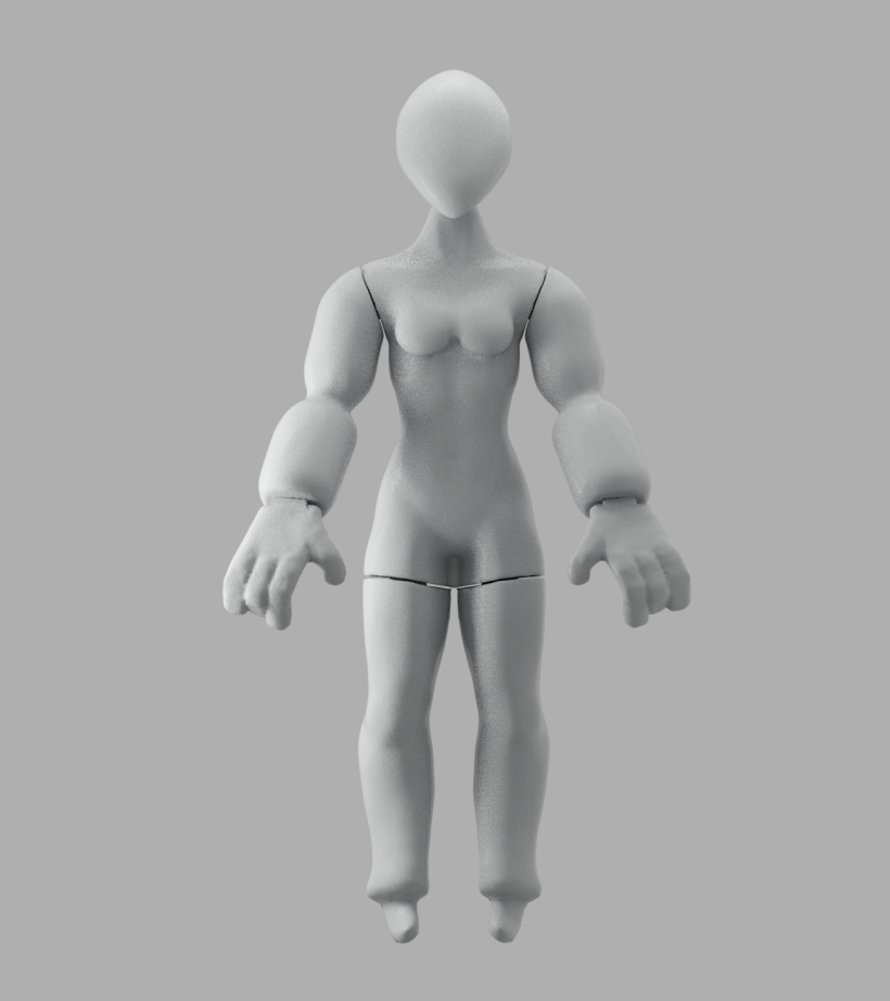 Mi Proyecto del curso: Modelado de personajes en 3D (leon y alien) 0