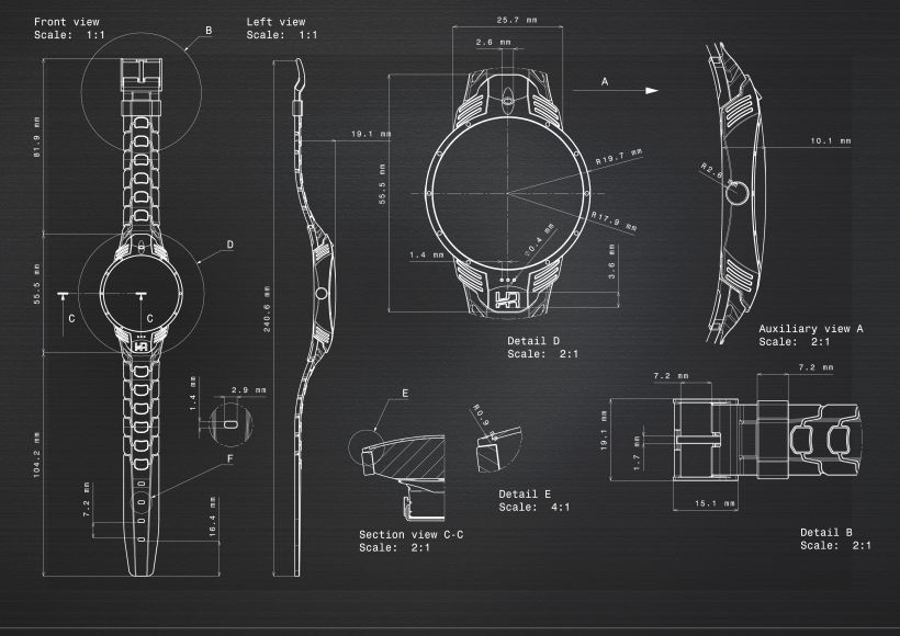 Diseño Conceptual Smartwatch URO 7