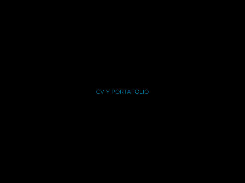 CV y Portafolio -1