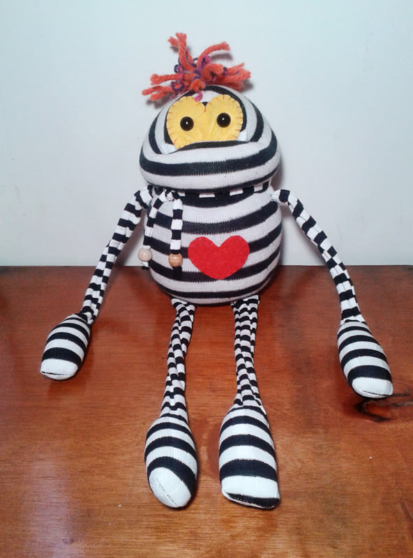 Mi proyecto: "Sock Toys" Muñecos de  guantes y medias. 4