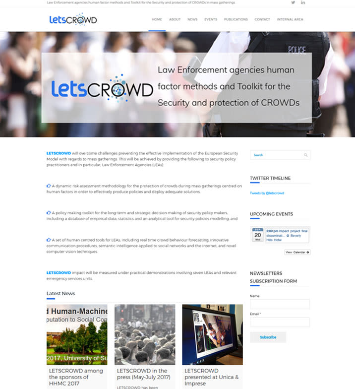 www.letscrowd.eu Web Design / Diseño Web -1