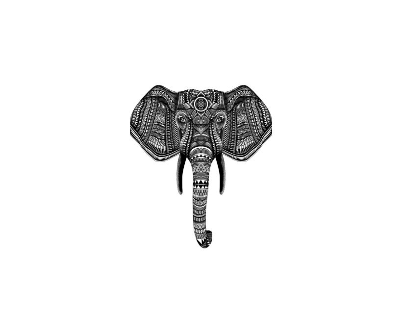 Elefante geométrico 2