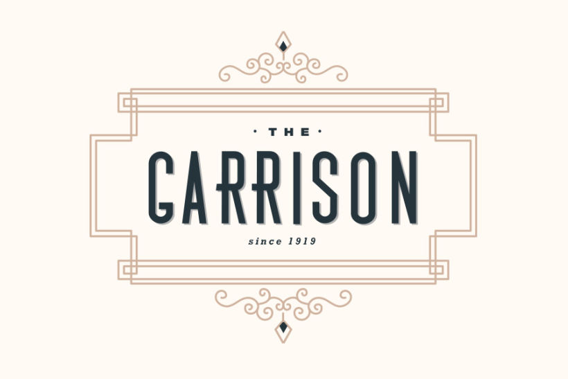 The Garrison: Mi Proyecto de diseño de un logotipo icónico 2