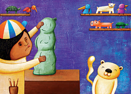 "Curious Sameer" serie ilustrada del libros para niños (edad: 3/6 años) 12