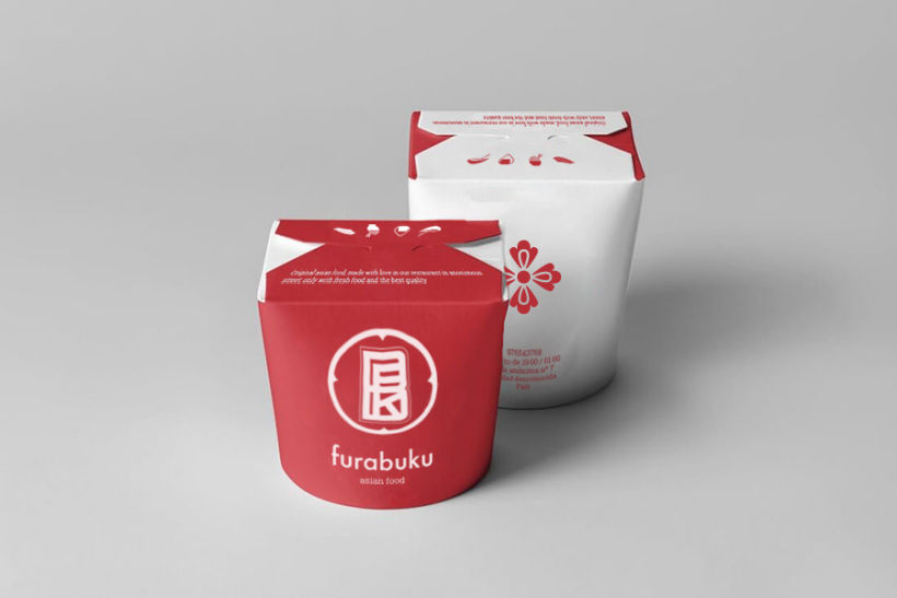 Furabuku | Diseño de monograma 3