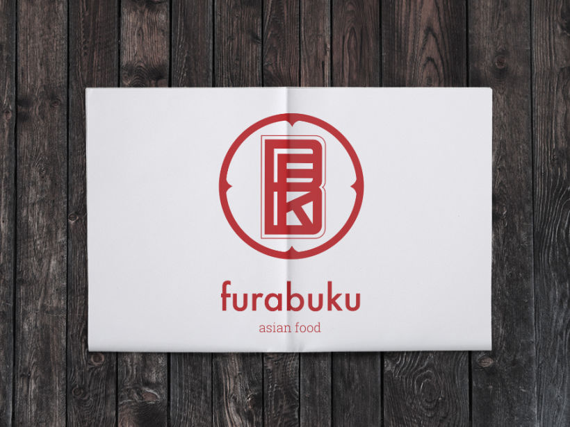 Furabuku | Diseño de monograma 1