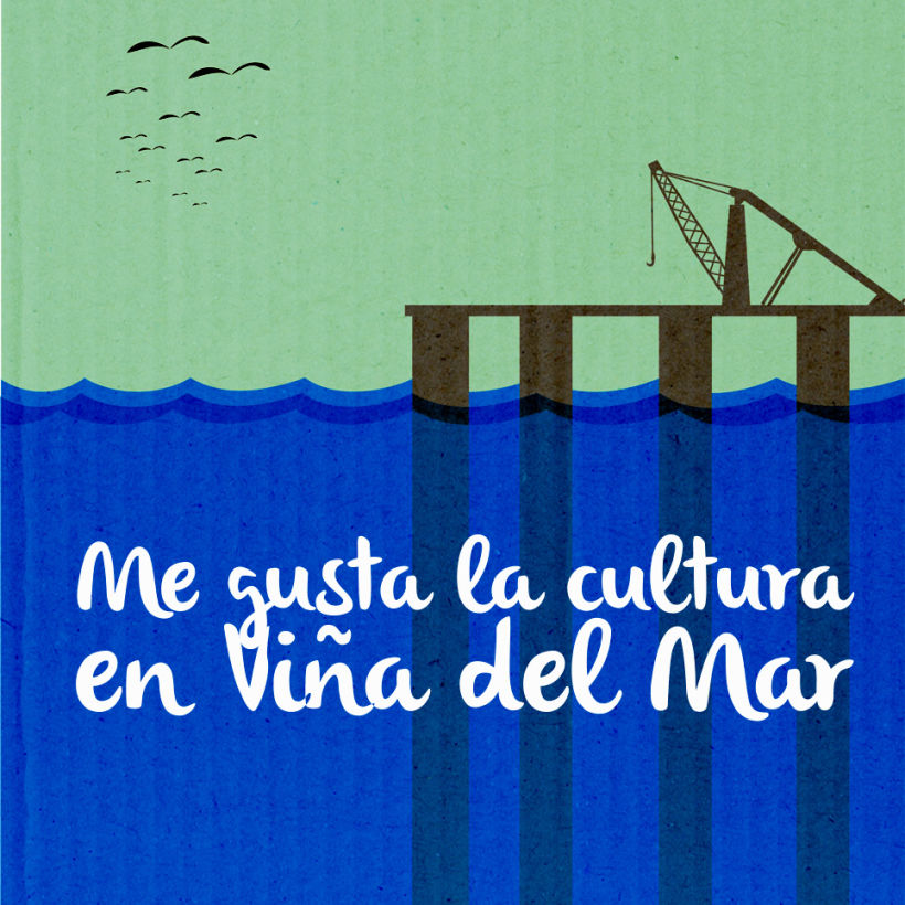 Viña del Mar, diseño e ilustraciónes desarrolladas para la Ilustre Municipalidad de Viña del Mar para la elaboración de imanes. 3