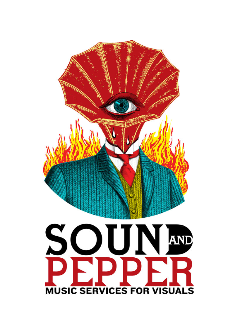 Sound and Peppers, logotipo para productora de musica 0