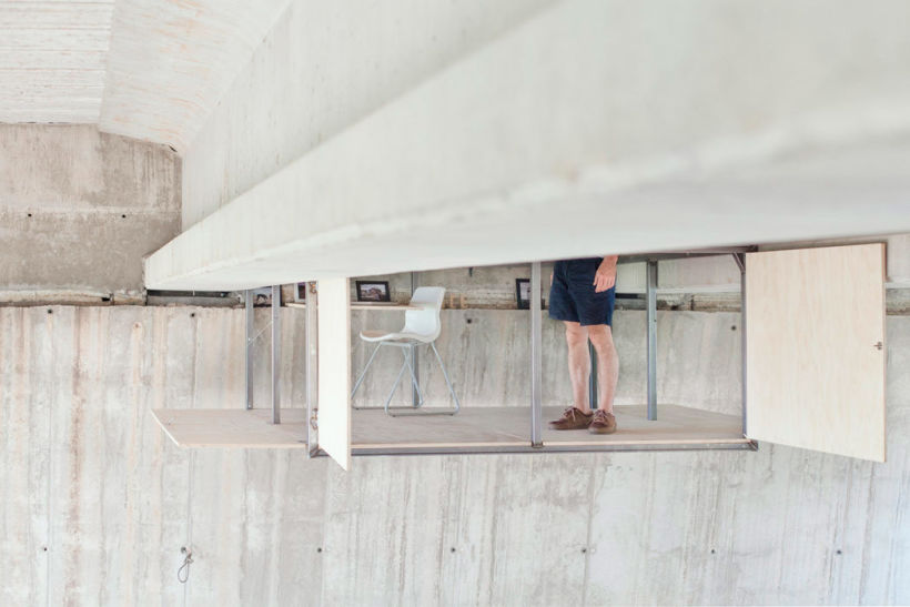 Un estudio-refugio debajo de un puente en Valencia 9