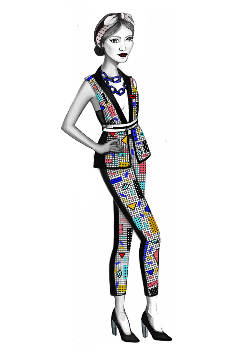 Diseño de Moda- Colección Cápsula Pop Art 6