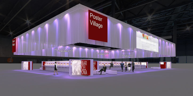 Stands-Temporary Architecture. Design and 3D Visualization for Servis Complet 4