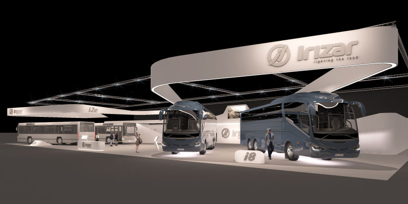 Stands-Temporary Architecture. Design and 3D Visualization for Servis Complet 6