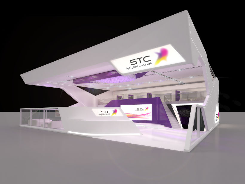 Stands-Temporary Architecture. Design and 3D Visualization for Servis Complet 9