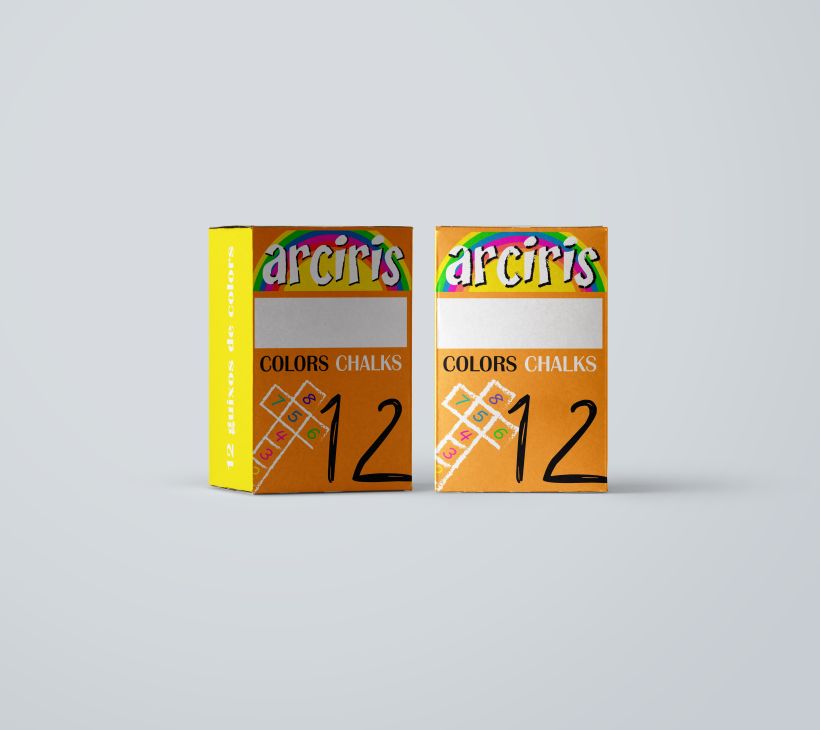 ARCIRIS, chalks de colors  0