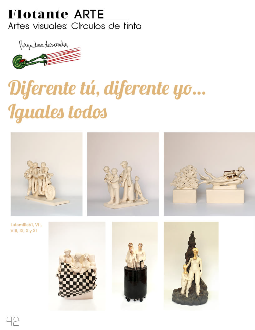 Flotante Mag / Diseño editorial / Sección: Artes visuales / Escultura 0