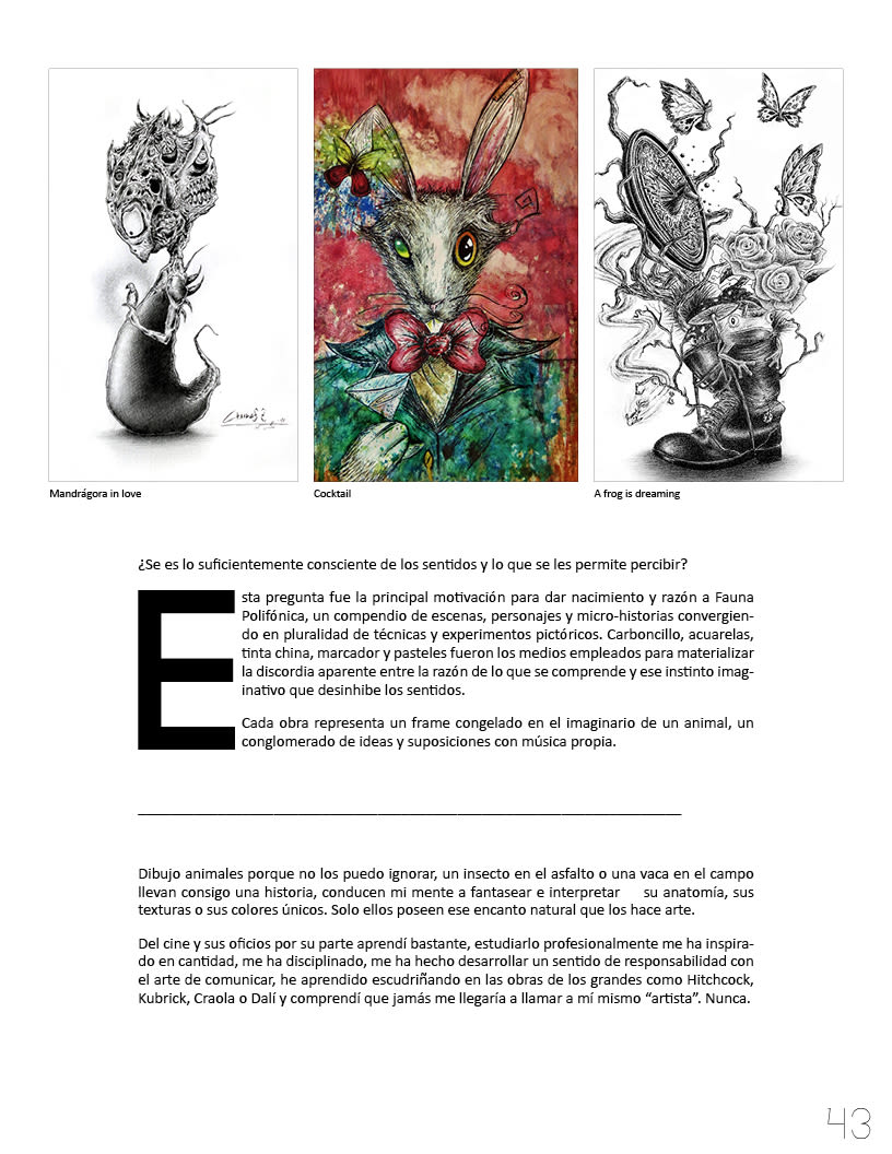Flotante Mag / Diseño editorial / Diseñador: Luis Vargas Santa Cruz 1