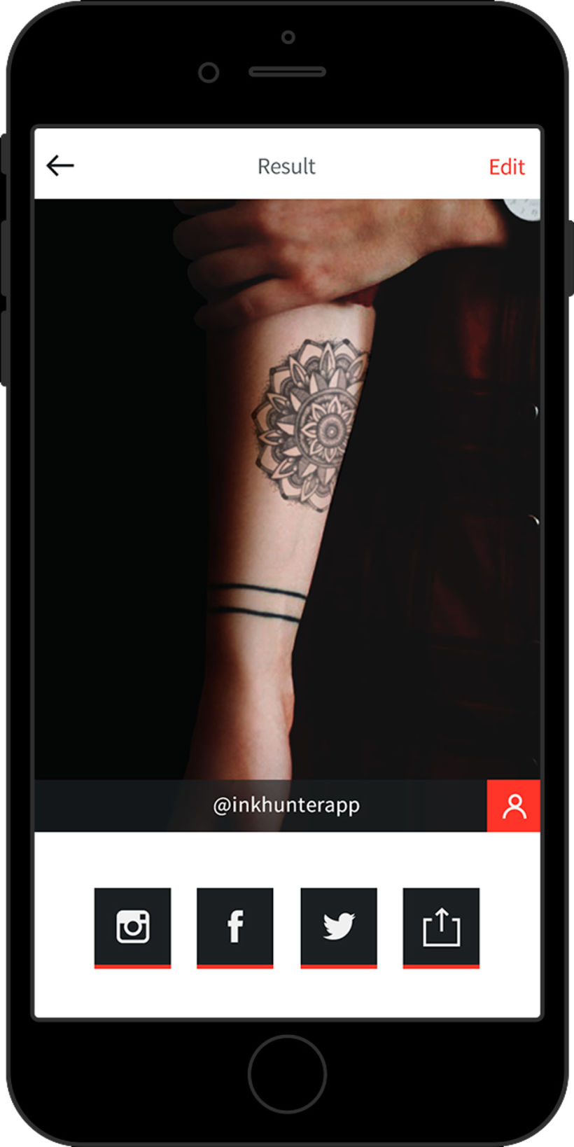 Ink hunter, el "probador" de tatuajes digital 5