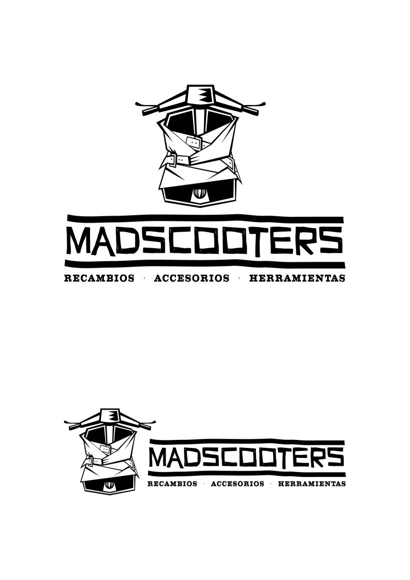 MADSCOOTERS Logotipo 1