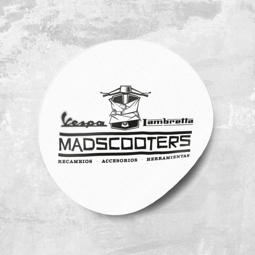 MADSCOOTERS Logotipo 4